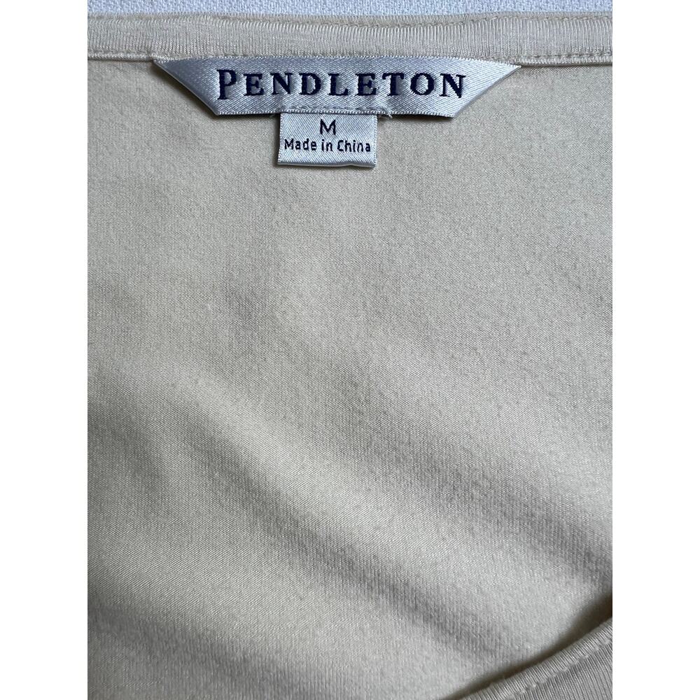 Pendleton Women's 3/4 Sleeves Blouse Pullover Cre… - image 4